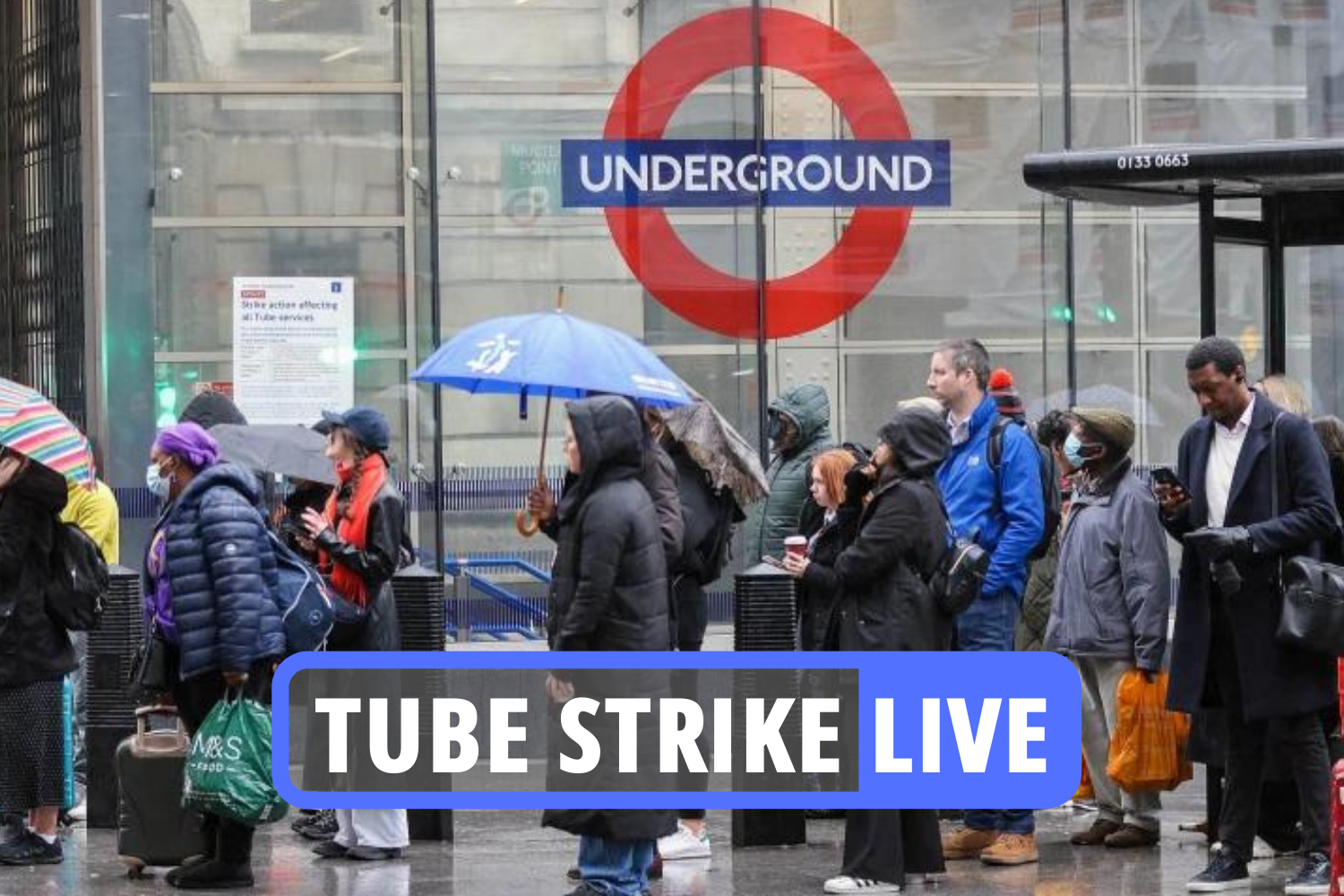 London Tube Strike LIVE Chaos across Underground network as TFL staff
