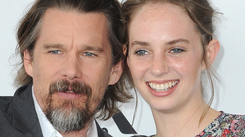 Here's How Ethan Hawke Really Feels About Daughter Maya's Risqué Music ...