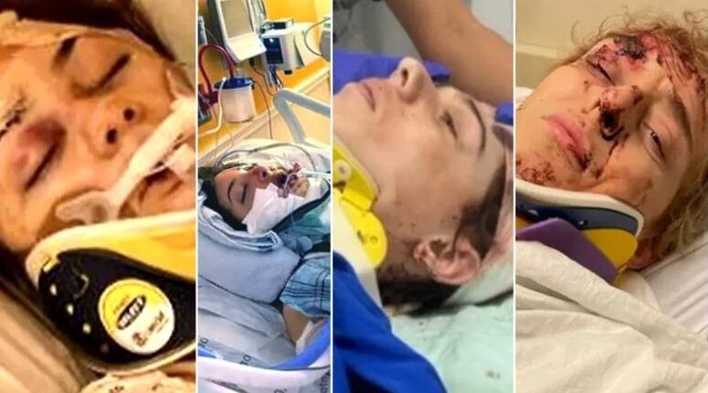 Who are the Five Teens Injured by Luke Stein Car Accident?
