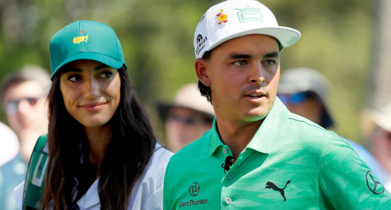 Allison Stokke and Rickie Fowler