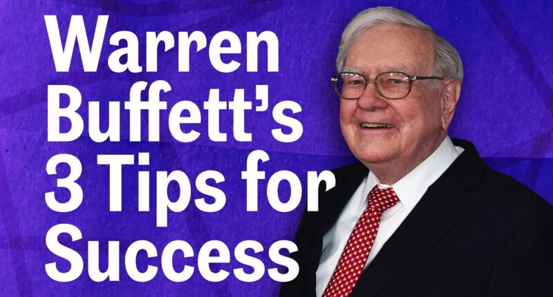 What were 3 keys to financial success for Warren B?