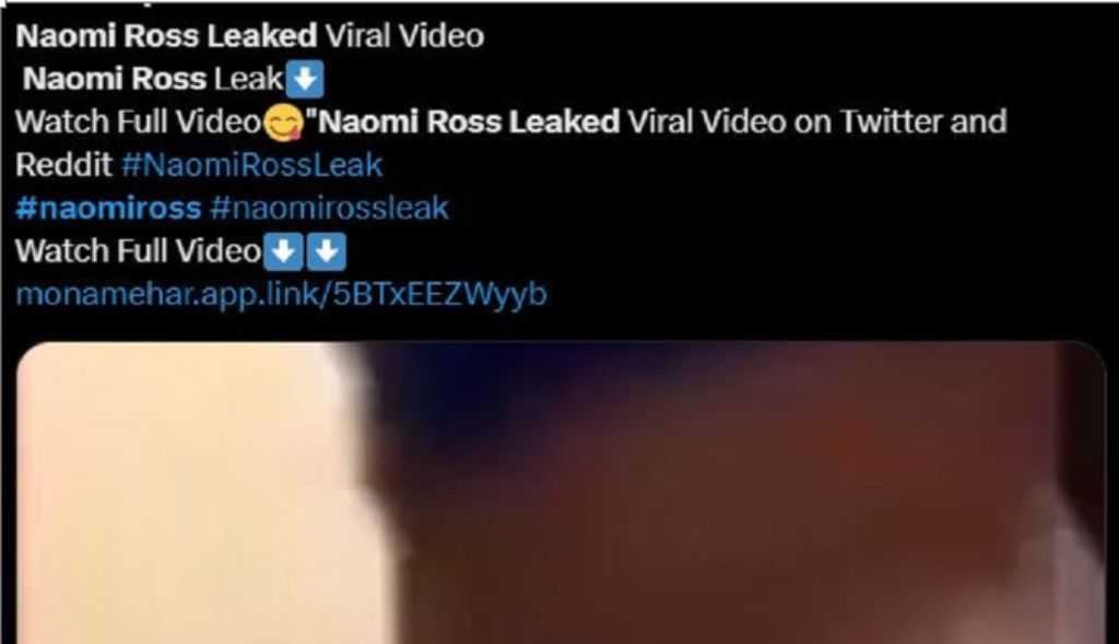 Naomi Ross Leaked Video Going Viral On Reddit & Twitter