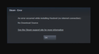 Steam Download No Internet Connection Error