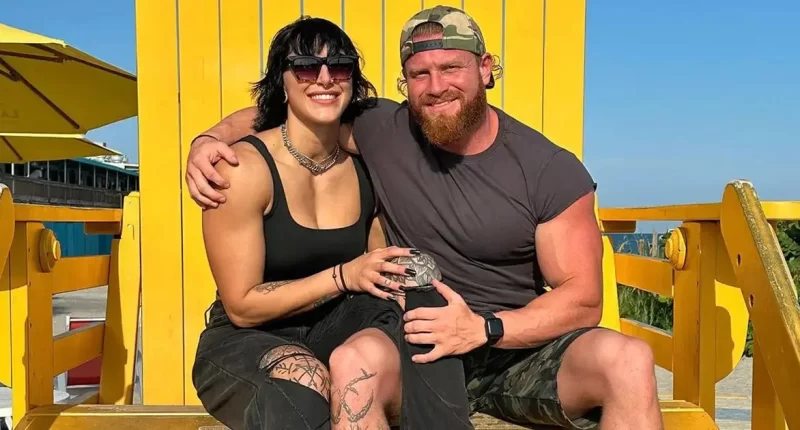 Rhea Ripley and Buddy Matthews Tie the Knot in Stunning All-Black Wedding Ceremony